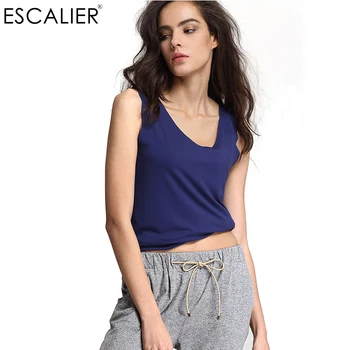 2017 Fashion Sleeveless Tee Women Tanks Knitted Regenerated Fibre Spandex Ladies T-Shirt Solid Summer Causal S-XL 7 Color Female
2017 Fashion Sleeveless Tee Women Tanks Knitted Regenerated Fibre Spandex Ladies T-Shirt Solid Summer Causal S-XL 7 Color Female