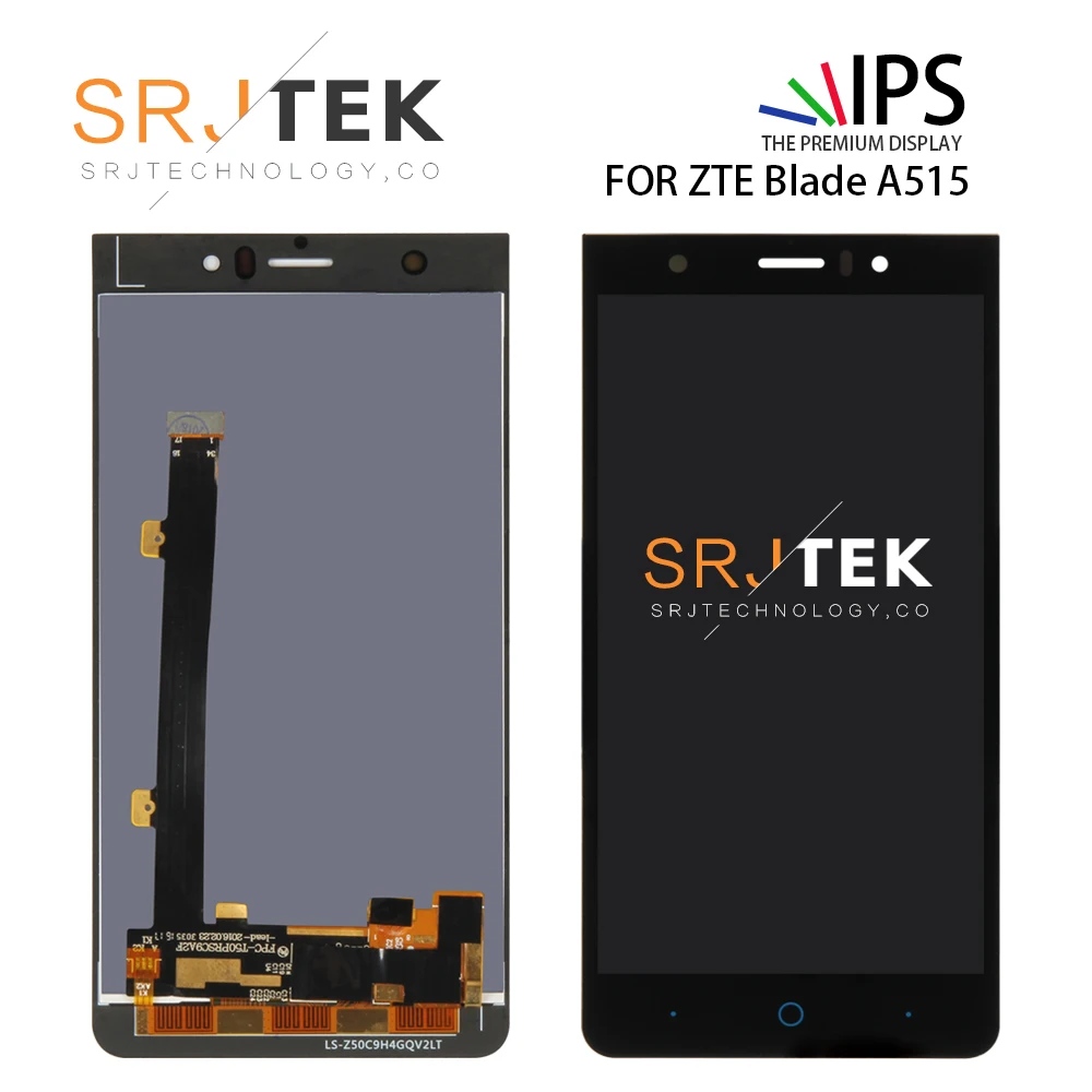 SRJTEK LCD For ZTE Blade A515 Display Screen for ZTE A511 A515 A513 LCD Touch Digitzer Glass Sensor Matrix Assembly Replacement
SRJTEK LCD For ZTE Blade A515 Display Screen for ZTE A511 A515 A513 LCD Touch Digitzer Glass Sensor Matrix Assembly Replacement