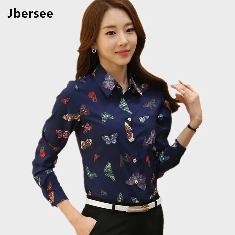 Spring Summer Women Shirts Blouses Long Sleeve Fashion Printing Butterfly Chiffon Shirt Blusa Slim Women Tops Chiffon Blouse
Spring Summer Women Shirts Blouses Long Sleeve Fashion Printing Butterfly Chiffon Shirt Blusa Slim Women Tops Chiffon Blouse