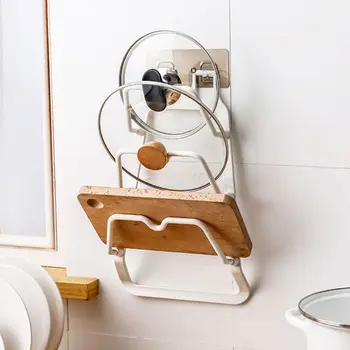 No Drilling Pot Pan Lid Cover Storage Rack Organizer Chopping Board Holder Drainer Kitchen Cabinet Door Accessories Space Saver
No Drilling Pot Pan Lid Cover Storage Rack Organizer Chopping Board Holder Drainer Kitchen Cabinet Door Accessories Space Saver