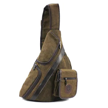 Men Canvas Sling Chest Bag High Capacity Military Travel Riding Hiking Motorcycle Cross Body Messenger Casual Shoulder Day Pack
Men Canvas Sling Chest Bag High Capacity Military Travel Riding Hiking Motorcycle Cross Body Messenger Casual Shoulder Day Pack
