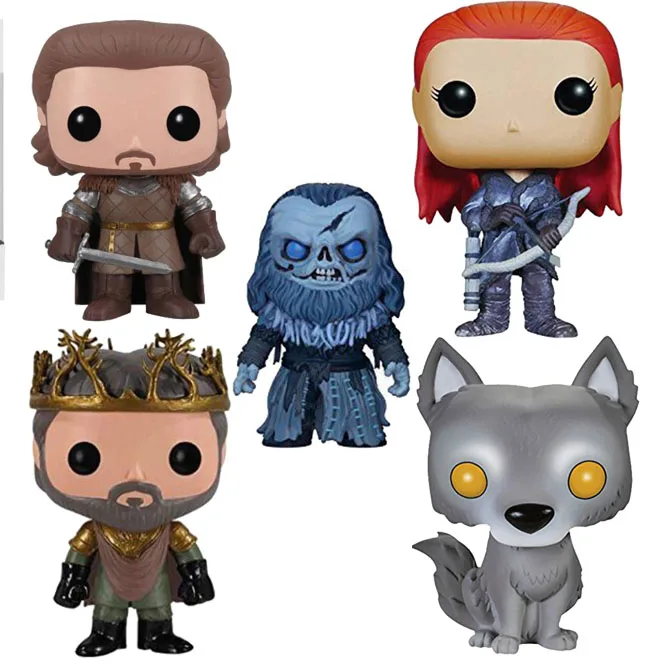 FUNKO POP Anime Game of Thrones Jon Snow Collectible Model Toys Lannister Vinyl Movie Action Figures Toys
FUNKO POP Anime Game of Thrones Jon Snow Collectible Model Toys Lannister Vinyl Movie Action Figures Toys