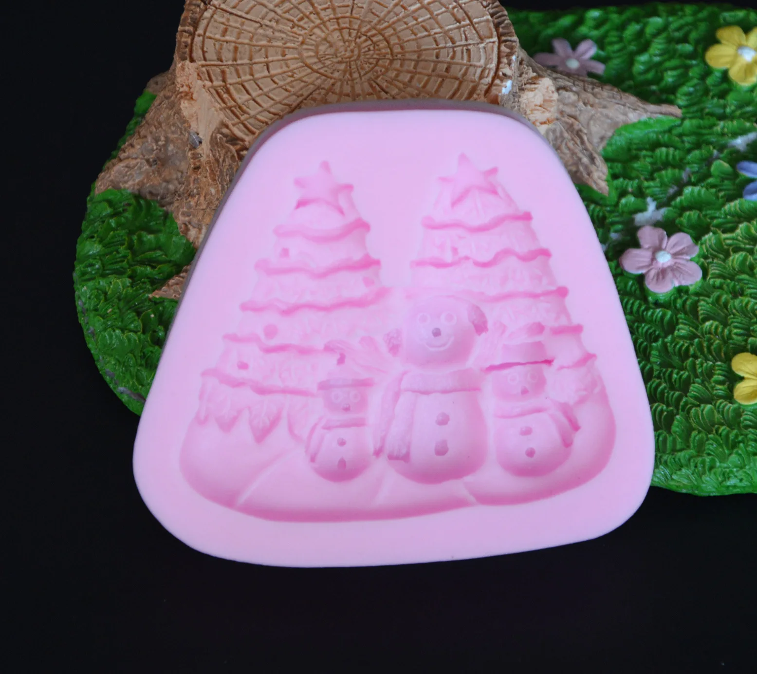 Christmas tree Snowman Shape Silicone molds Handmade Soap Mold, Fondant Cake Decoration Sugar Craft Tools baking tools D454
Christmas tree Snowman Shape Silicone molds Handmade Soap Mold, Fondant Cake Decoration Sugar Craft Tools baking tools D454