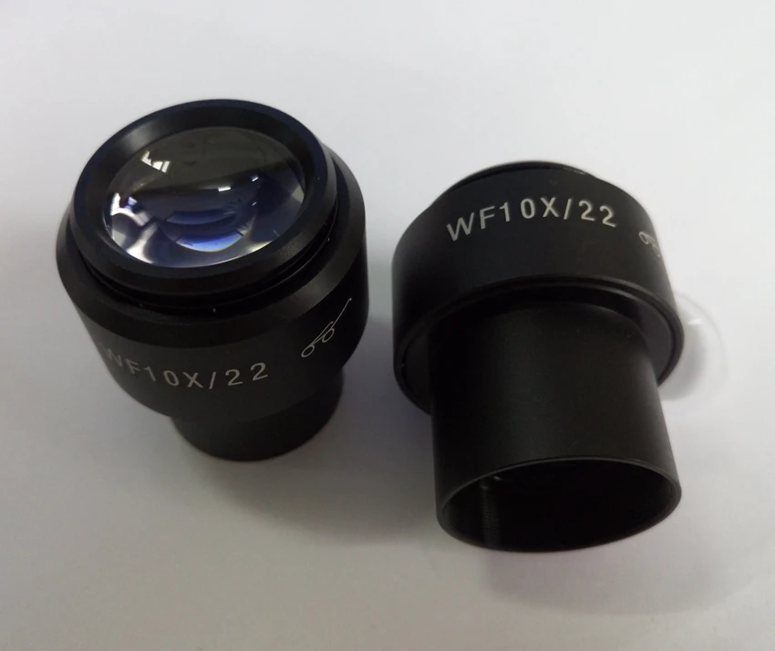 WF10X 22mm Super wide field high eye point microscope eyepiece lens with eye cups mount 30mm 1PC for binocular stereo microscope
WF10X 22mm Super wide field high eye point microscope eyepiece lens with eye cups mount 30mm 1PC for binocular stereo microscope