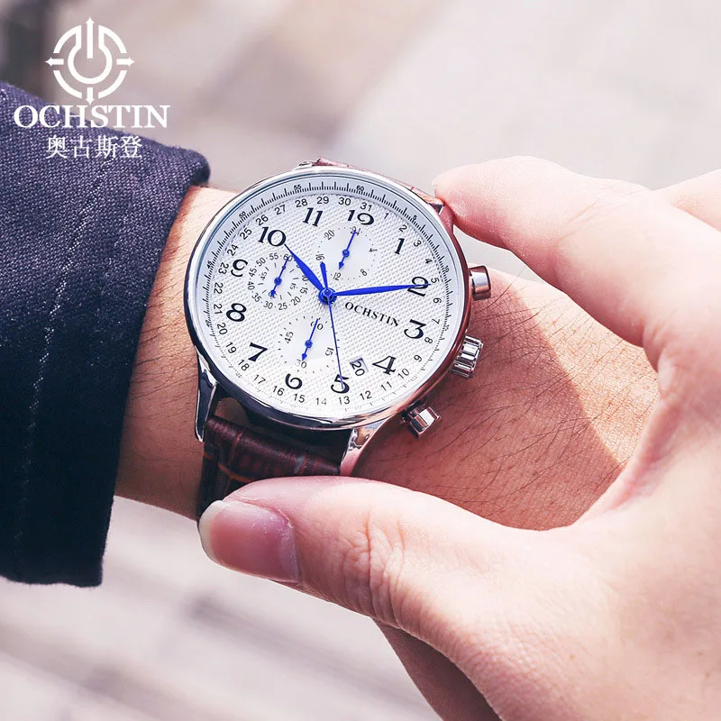 Men's Leather Waterproof Quartz Sport Watch Top Brand Luxury Watches Men Fashion Casual Male Clock Wristwatch Relogio Masculino
Men's Leather Waterproof Quartz Sport Watch Top Brand Luxury Watches Men Fashion Casual Male Clock Wristwatch Relogio Masculino
