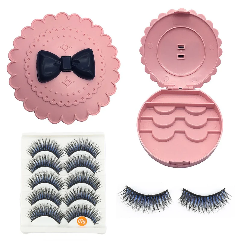 ELECOOL Portable Eyelash Storage Box Makeup Plastic Cosmetic Case Organizer Flower Bow Pattern Fake EyeLash Container
ELECOOL Portable Eyelash Storage Box Makeup Plastic Cosmetic Case Organizer Flower Bow Pattern Fake EyeLash Container