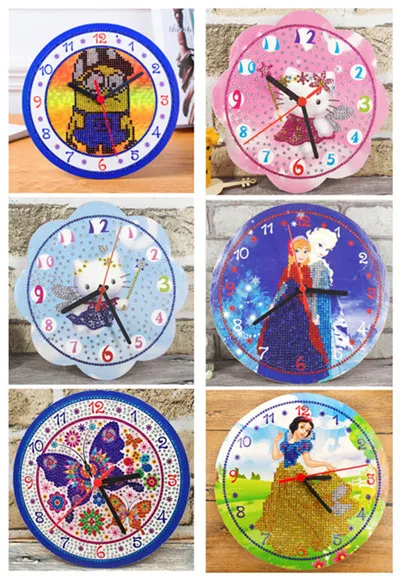 DIY Wall Clock 5D Diamond Embroidery Cross Stitch Watch Diamond Painting 2019 Rhinestones Needlework Gift
DIY Wall Clock 5D Diamond Embroidery Cross Stitch Watch Diamond Painting 2019 Rhinestones Needlework Gift