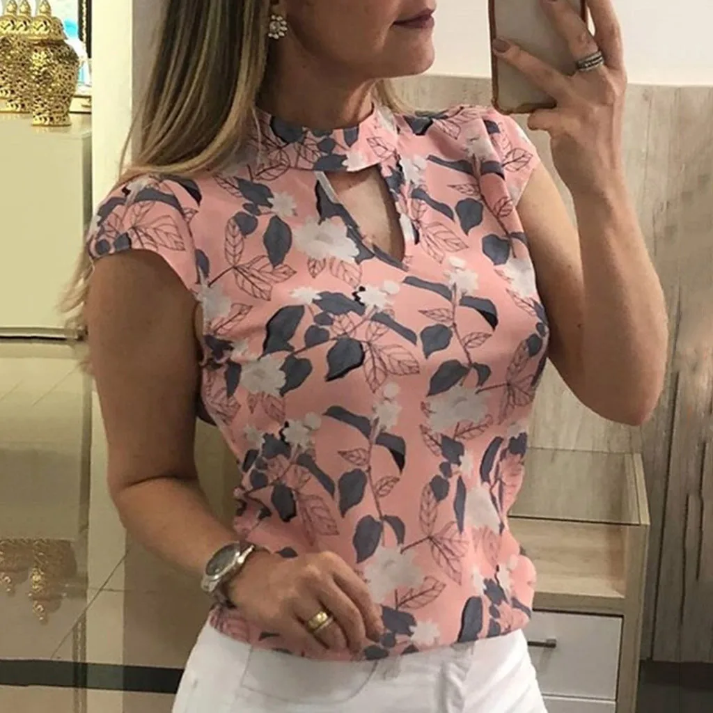 Women Sexy Print Blouses Summer Casual Hollow Chiffon Short Sleeve Splice Lace Tops Blouse Shirts blusas mujer de moda 2019 New
Women Sexy Print Blouses Summer Casual Hollow Chiffon Short Sleeve Splice Lace Tops Blouse Shirts blusas mujer de moda 2019 New