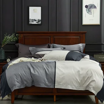 New 100S egyyptian cotton navy blue stripe 4pcs Bedding Sets Bed Sheet Duvet Cover Pillowcase Bedclothes man's bed set
New 100S egyyptian cotton navy blue stripe 4pcs Bedding Sets Bed Sheet Duvet Cover Pillowcase Bedclothes man's bed set