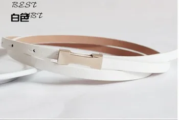 2018 Hot Fashion Metal Buckle Women's Pigskin Leather PU Thin Belt Waistband Female Straps Ladies Cummerbund Free Shipping
2018 Hot Fashion Metal Buckle Women's Pigskin Leather PU Thin Belt Waistband Female Straps Ladies Cummerbund Free Shipping