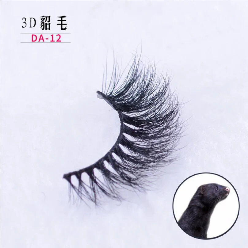 

HBZGTLAD Lashes Mink eyelashes dramtic False Eyelashes 3D mink lashes Fluffy reusable Crisscross cilios Glamorous for makeup