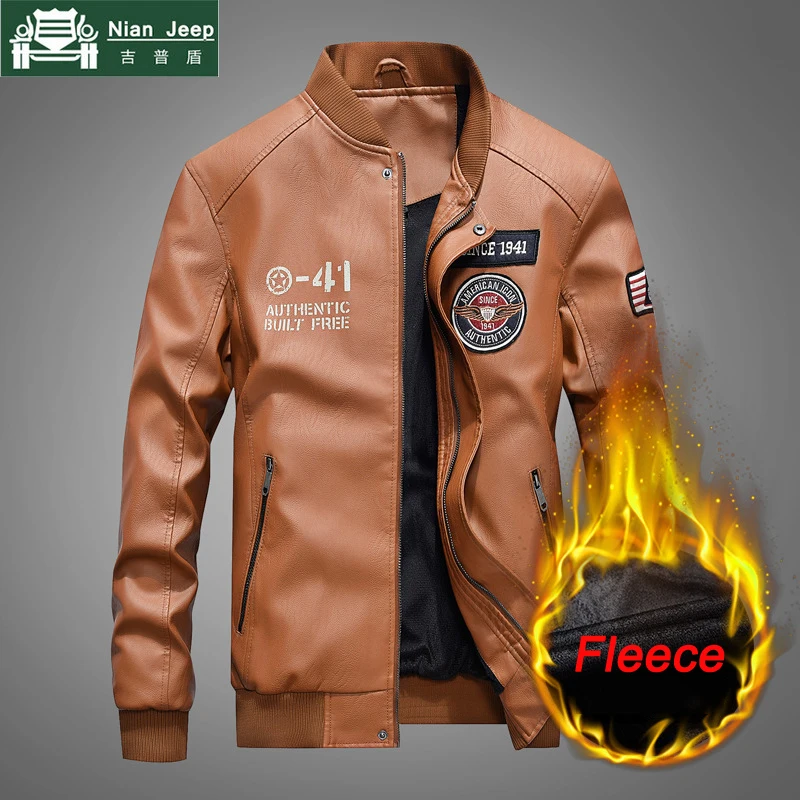 New Autumn Winter Motorcycle Leather Jacket Men Windbreaker Hooded PU Jackets Male Outwear Warm PU Baseball Jackets Size S-4XL
New Autumn Winter Motorcycle Leather Jacket Men Windbreaker Hooded PU Jackets Male Outwear Warm PU Baseball Jackets Size S-4XL