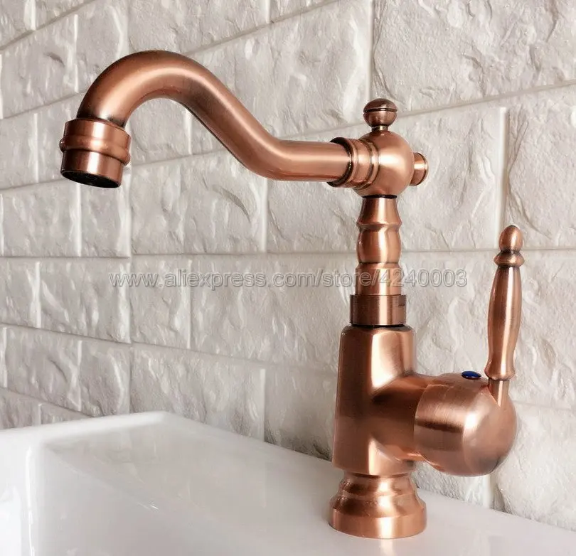 Antique Red Copper Deck Mount Bathroom Faucet Vanity Vessel Sinks Mixer Tap Cold And Hot Water Tap Knf397
Antique Red Copper Deck Mount Bathroom Faucet Vanity Vessel Sinks Mixer Tap Cold And Hot Water Tap Knf397