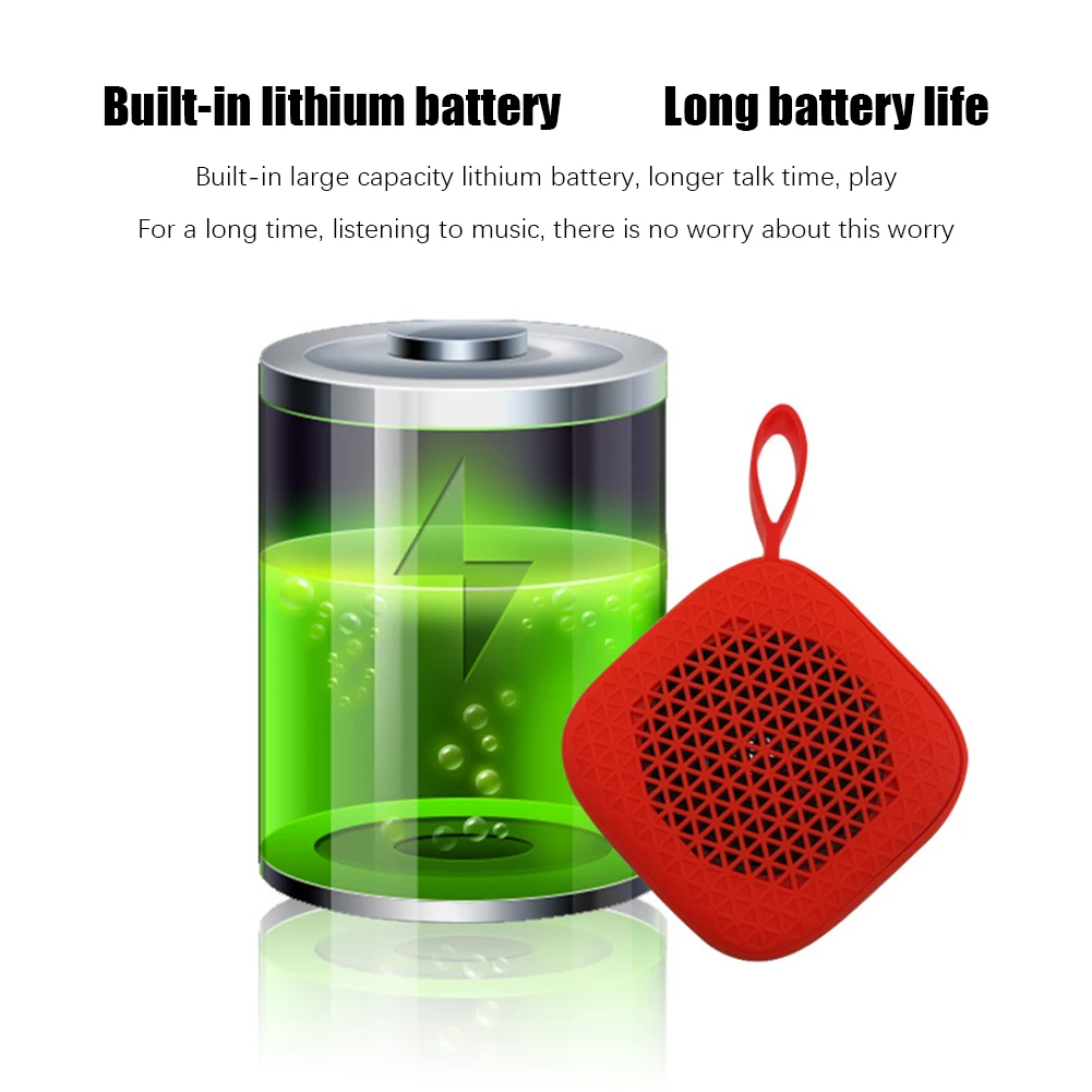 Portable Wireless Bluetooth Speaker Outdoor Stereo Anti-drop Handsfree Silicone Speaker with Built-in Mic anker
Portable Wireless Bluetooth Speaker Outdoor Stereo Anti-drop Handsfree Silicone Speaker with Built-in Mic anker