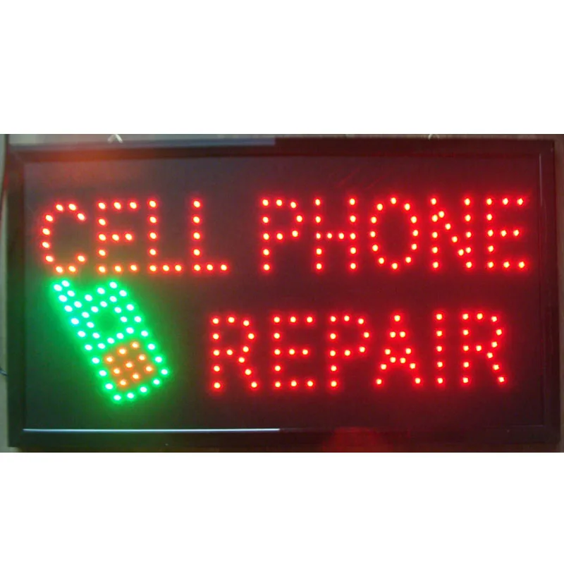 2017 New arriving Ultra Bright LED Neon Sign CELL PHONE REPAIR Animated CELL PHONE REPAIR Neon Signs Led neon sign billboard
2017 New arriving Ultra Bright LED Neon Sign CELL PHONE REPAIR Animated CELL PHONE REPAIR Neon Signs Led neon sign billboard