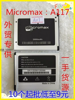 3.8V batteries Rechargeable Li-ion Li-polymer Built-in lithium polymer battery for Micromax A117 2000mAh
3.8V batteries Rechargeable Li-ion Li-polymer Built-in lithium polymer battery for Micromax A117 2000mAh