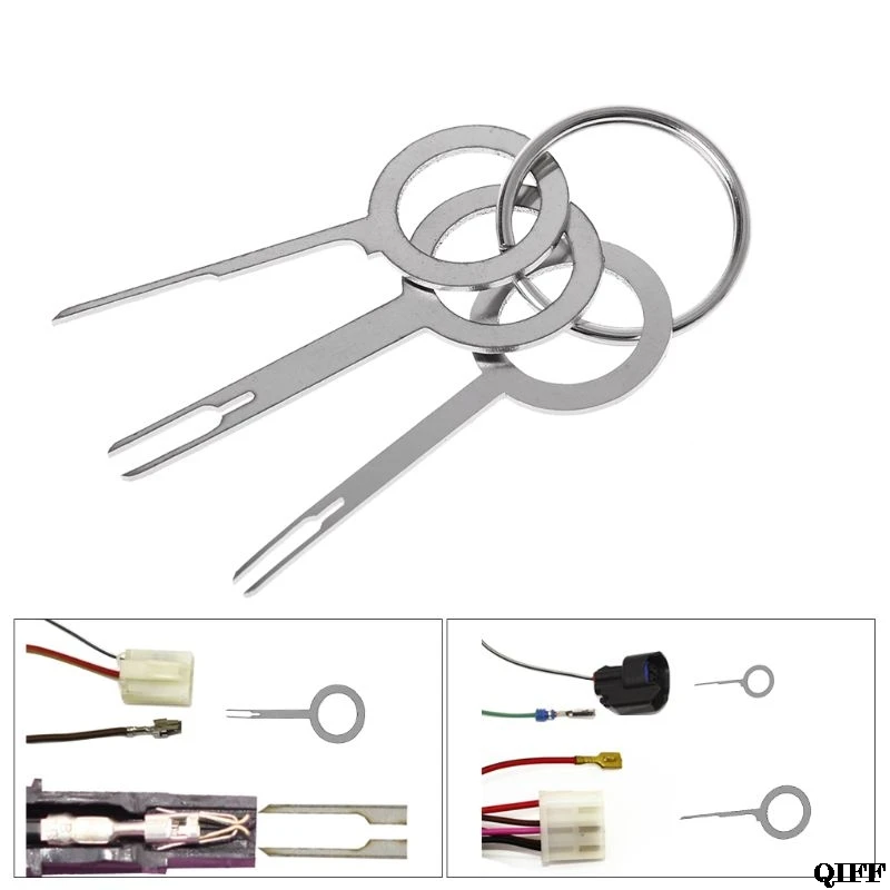 3xCar Plug Terminal Removal Tool Picker Harness Wiring Crimp Connector Extractor May06
3xCar Plug Terminal Removal Tool Picker Harness Wiring Crimp Connector Extractor May06