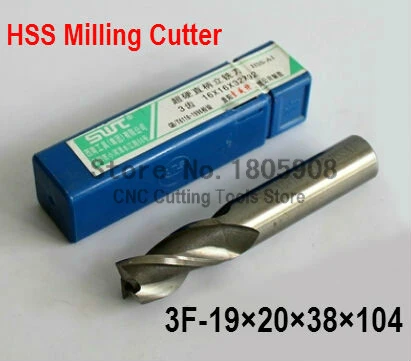 2 pcs/set 19MM 3 Flute HSS & Aluminium End Mill Cutter CNC Bit Milling Machinery tools Cutting tools.Lathe Tool
2 pcs/set 19MM 3 Flute HSS & Aluminium End Mill Cutter CNC Bit Milling Machinery tools Cutting tools.Lathe Tool