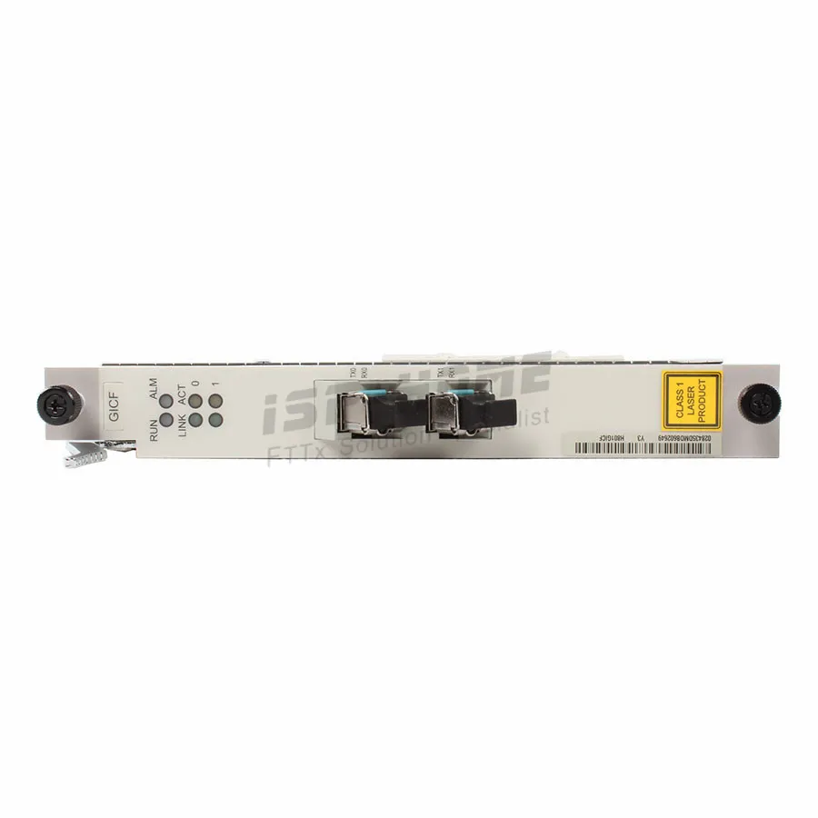 Original Huawei GICF, 2-Ports GE Uplink OLT Card with SFP Module, Huawei OLT GE Uplink Card GICF
Original Huawei GICF, 2-Ports GE Uplink OLT Card with SFP Module, Huawei OLT GE Uplink Card GICF