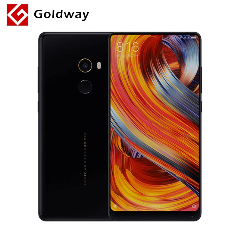 

Original Xiaomi Mi Mix 2 Mix2 6GB RAM 64GB ROM Mobile Phone Snapdragon 835 Octa Core Ceramics Body 5.99" FHD+Full Screen Dispaly