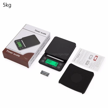 Protable 3KG/5KG Digital Drip Coffee Scale With Timer LCD Electronic Kitchen Scales 0.1g J15 19 dropship
Protable 3KG/5KG Digital Drip Coffee Scale With Timer LCD Electronic Kitchen Scales 0.1g J15 19 dropship