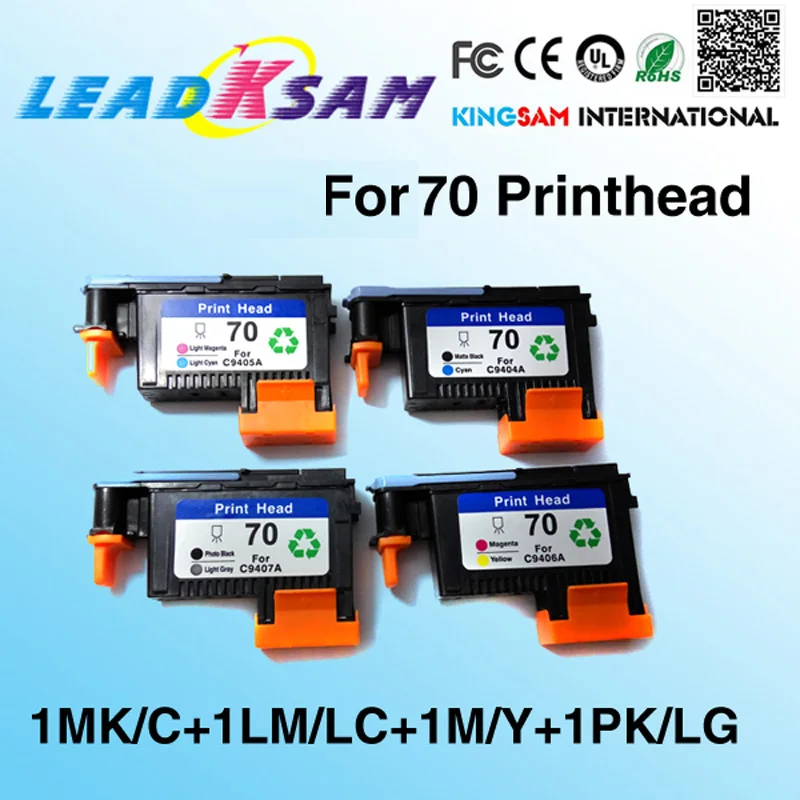 4x printhead compatible for hp70 replacement for 70 C9404A C9405A C9406A C9407A Designjet Z2100 Z5200 Z3100 Z3200 printer
4x printhead compatible for hp70 replacement for 70 C9404A C9405A C9406A C9407A Designjet Z2100 Z5200 Z3100 Z3200 printer