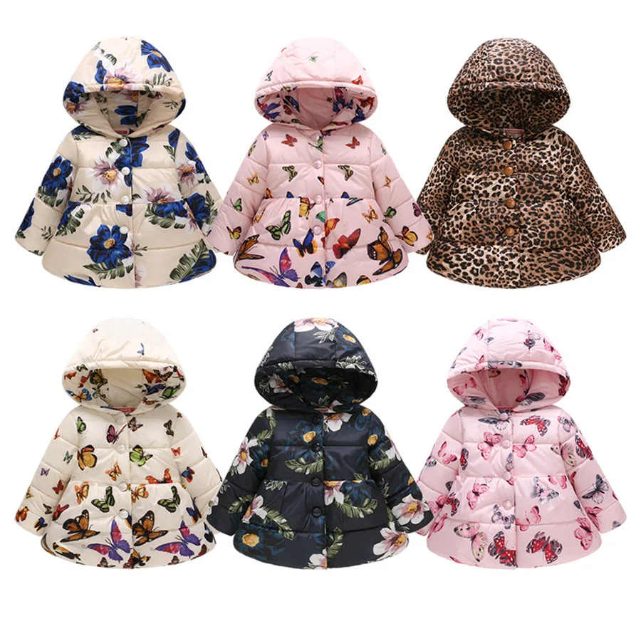2019 Winter Baby Coats Cotton Girls Jacket Toddler Baby snowsuit Kids Printing hooded Warm Children Clothes Outerwear 2 3 Years
2019 Winter Baby Coats Cotton Girls Jacket Toddler Baby snowsuit Kids Printing hooded Warm Children Clothes Outerwear 2 3 Years