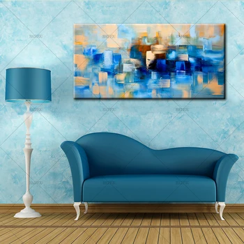 Hot Hand Painted Abstract Oil Paintings On Canvas blue red yellow Modern Oil Painting Home Decoration Wall Art For Living room
Hot Hand Painted Abstract Oil Paintings On Canvas blue red yellow Modern Oil Painting Home Decoration Wall Art For Living room