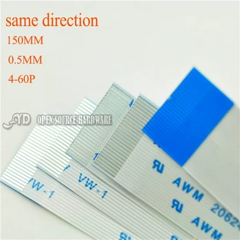 Insulation material 0.5MM 150mm 4-60PIN FFC TTL flat wire flexible cable length same direction 5PCS/LOT
Insulation material 0.5MM 150mm 4-60PIN FFC TTL flat wire flexible cable length same direction 5PCS/LOT