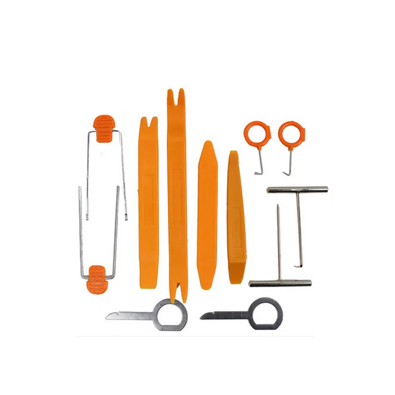 12Pcs/Set Portable Car Repair Tool Auto Panel Radio Door Clip Removal Tools Audio Install Pry Repair Tool Kit Car Accessories
12Pcs/Set Portable Car Repair Tool Auto Panel Radio Door Clip Removal Tools Audio Install Pry Repair Tool Kit Car Accessories