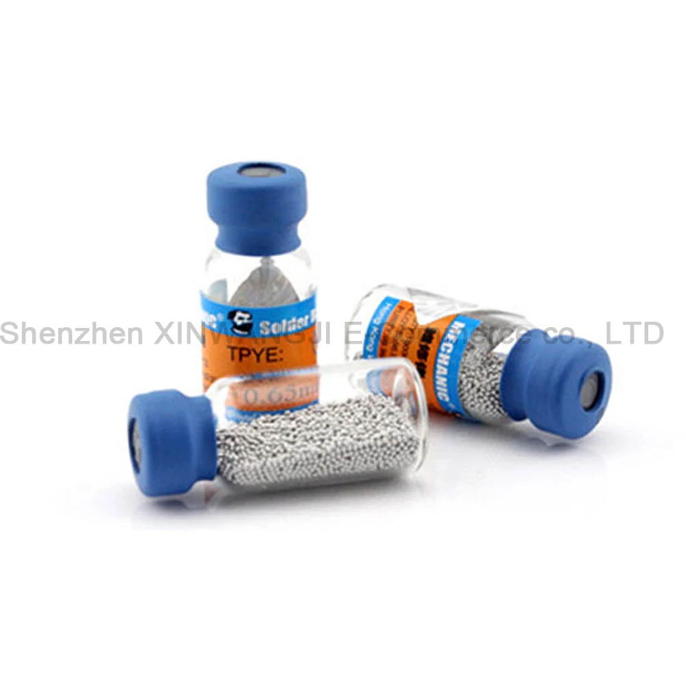 MECHANIC Have Lead Welding Tin Bead Motherboard Chip Hard Disk Baseband Repair Soldering Welding Tin Ball Repair Tools
MECHANIC Have Lead Welding Tin Bead Motherboard Chip Hard Disk Baseband Repair Soldering Welding Tin Ball Repair Tools