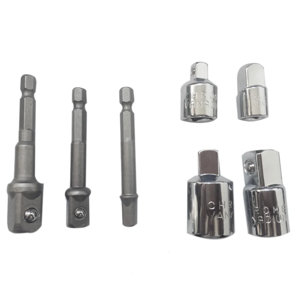 Socket Adapter Converter Set Hex Shank Drill Nut Wrench 3 Piece Socket Extension Adapter Bit Set Set of 4 Reducing Chucks Adap
Socket Adapter Converter Set Hex Shank Drill Nut Wrench 3 Piece Socket Extension Adapter Bit Set Set of 4 Reducing Chucks Adap