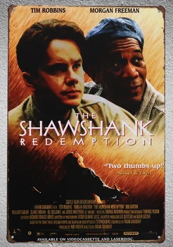 1 pc Morgan Freeman Shawshank Redemption Prison Actor Tin Plate Sign wall man cave Decoration Art Poster metal vintage home
1 pc Morgan Freeman Shawshank Redemption Prison Actor Tin Plate Sign wall man cave Decoration Art Poster metal vintage home