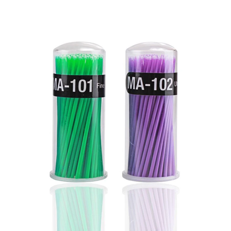 NAGARAKU100Pcs/Pack Hot Lint Disposable Makeup Brushes Individual Lash Removing Tools Swab Micro brushes Eyelash Extension Tools
NAGARAKU100Pcs/Pack Hot Lint Disposable Makeup Brushes Individual Lash Removing Tools Swab Micro brushes Eyelash Extension Tools