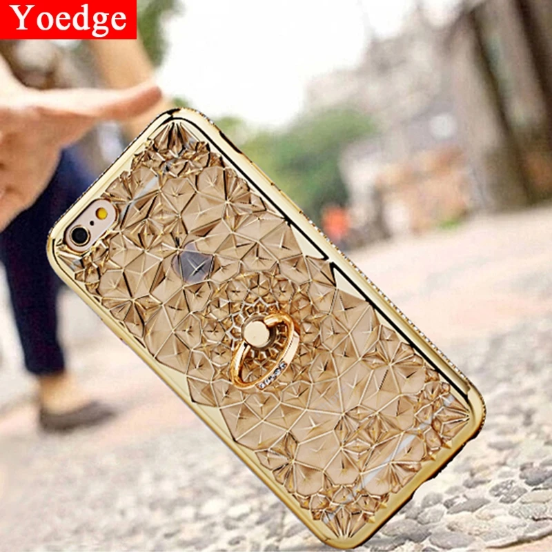 3D Crystal Ring Cases For iPhone 11 Pro XS Max XR X 5 5S SE 6 6S Cover Gold Glitter Soft Coque For iPhone 7 8 Plus Diamond Case
3D Crystal Ring Cases For iPhone 11 Pro XS Max XR X 5 5S SE 6 6S Cover Gold Glitter Soft Coque For iPhone 7 8 Plus Diamond Case