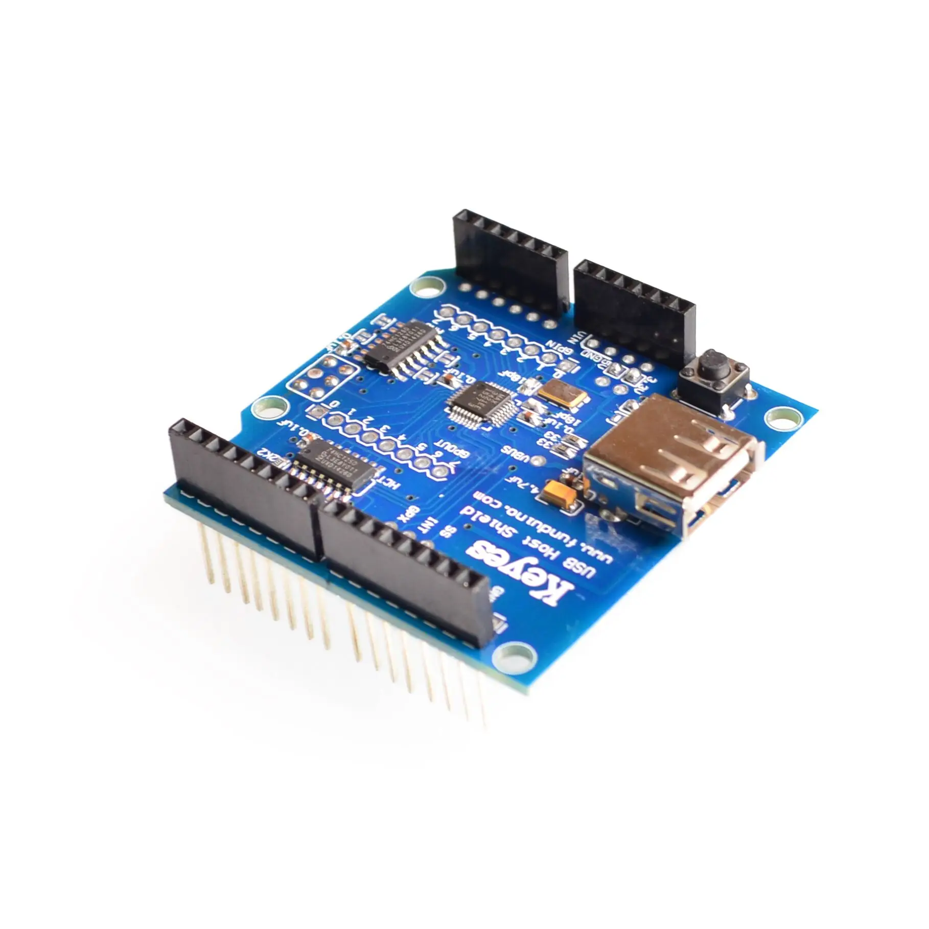 USB Host Shield 2.0 for Arduino UNO MEGA ADK Compatible for Android ADK DIY Electronic Module Board
USB Host Shield 2.0 for Arduino UNO MEGA ADK Compatible for Android ADK DIY Electronic Module Board