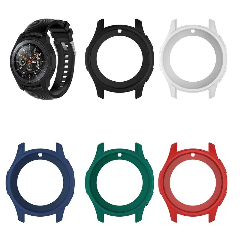 Silicone Soft Shell Protective Frame Case Cover Skin For Samsung Galaxy Watch 46mm Gear S3 Frontier
Silicone Soft Shell Protective Frame Case Cover Skin For Samsung Galaxy Watch 46mm Gear S3 Frontier