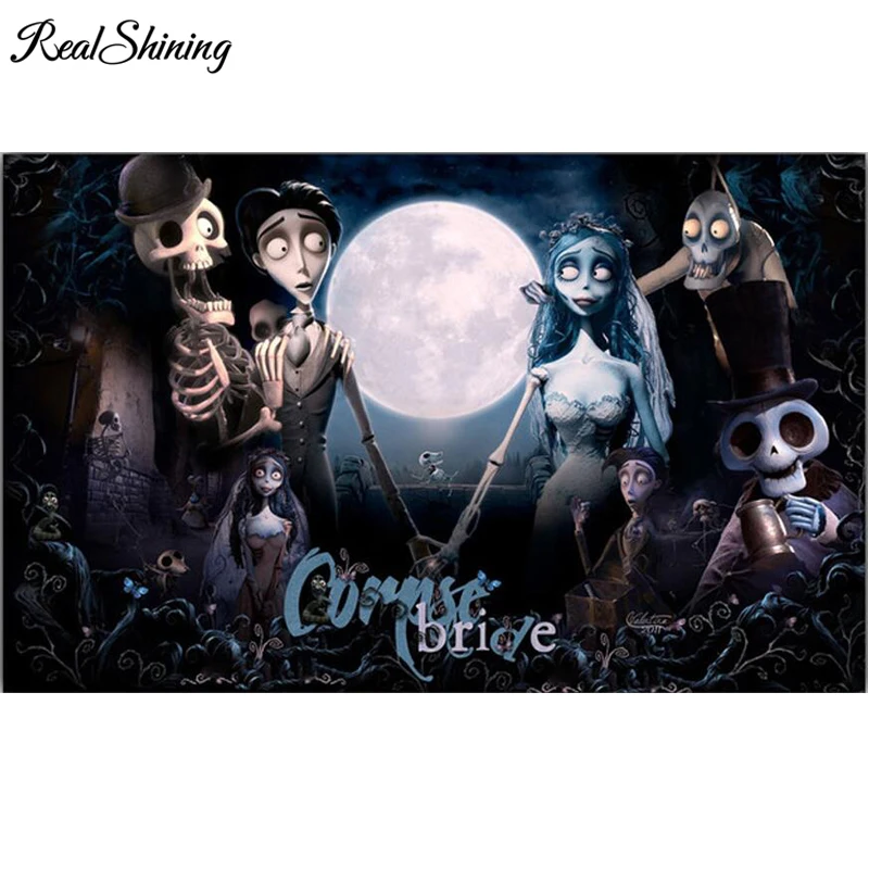 REALSHINING Jack Skellington Brides Diamond Painting Needleworks 5D Diy Diamond Embroidery Full Square Mosaic Stitch FS1664
REALSHINING Jack Skellington Brides Diamond Painting Needleworks 5D Diy Diamond Embroidery Full Square Mosaic Stitch FS1664