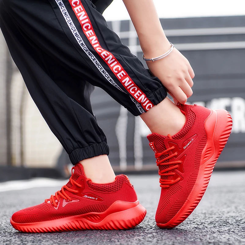 Rommedal Couple Sneakers Solid Lace Up Running Shoes Woman Man Comfortable Air Sneakers Unisex Women Men Footwear Drop Shipping
Rommedal Couple Sneakers Solid Lace Up Running Shoes Woman Man Comfortable Air Sneakers Unisex Women Men Footwear Drop Shipping