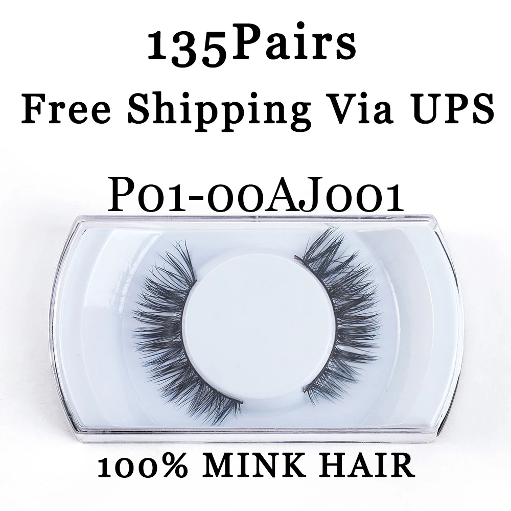 YADERS 135 Pairs EyeLashes Free Shipping Via UPS False Eyelashes 3D Mink Lashes Makeup Tools Fake Eyelashes AAAAC
YADERS 135 Pairs EyeLashes Free Shipping Via UPS False Eyelashes 3D Mink Lashes Makeup Tools Fake Eyelashes AAAAC