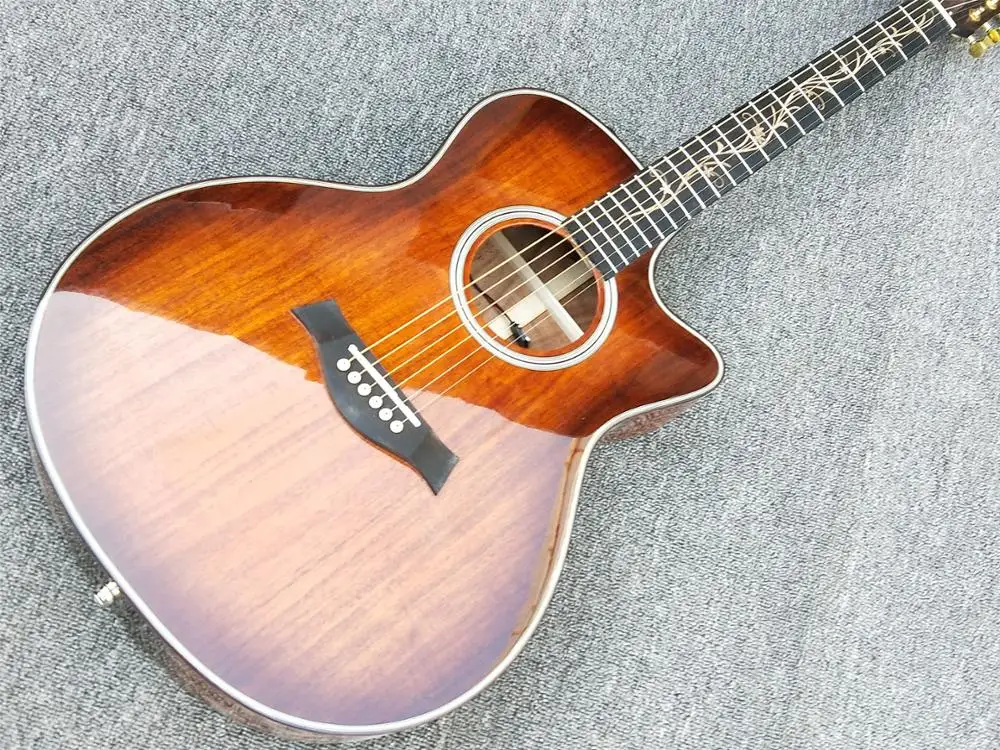 Top quality Cutaway KOA K24ce classic acoustic guitar,Factory Handmade 41 inchs Ebony fingerboard Acoustic Guitar,Free shipping
Top quality Cutaway KOA K24ce classic acoustic guitar,Factory Handmade 41 inchs Ebony fingerboard Acoustic Guitar,Free shipping