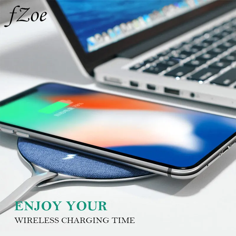 Cloth Mobile Phone Charges For iPhone X/8/8 Plus Fast Wireless Chargers Pad For Samsung Galaxy S8/S7 Quick Wireless Charger
Cloth Mobile Phone Charges For iPhone X/8/8 Plus Fast Wireless Chargers Pad For Samsung Galaxy S8/S7 Quick Wireless Charger