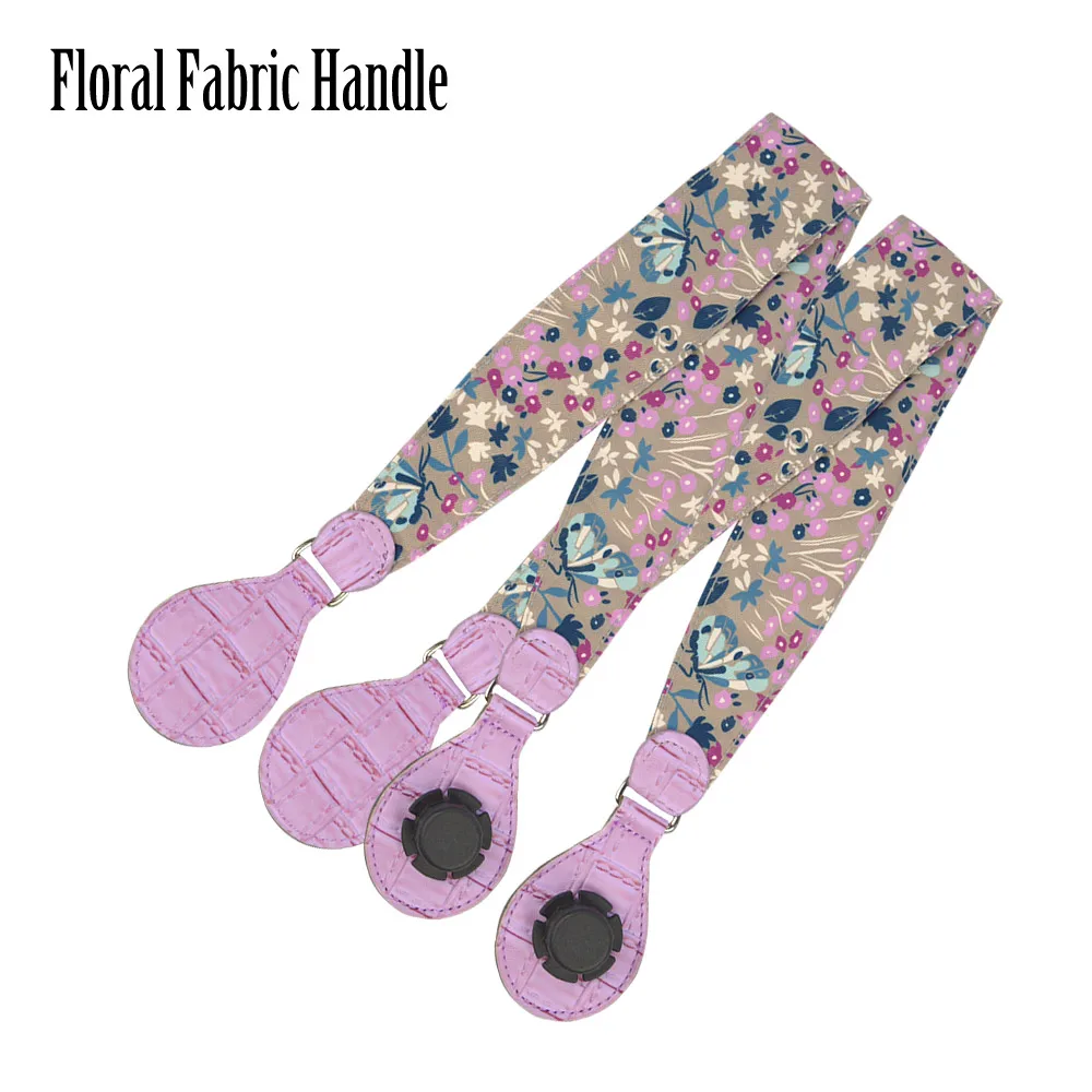2019 New 1 Pair Soft Floral Fabric Handle with Patchwork Drop End for Bag O Bag Handles for EVA Obag Handbag Women's Bags
2019 New 1 Pair Soft Floral Fabric Handle with Patchwork Drop End for Bag O Bag Handles for EVA Obag Handbag Women's Bags