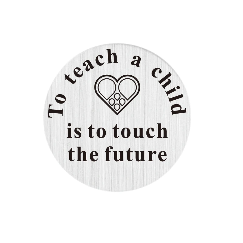 22mm Stainless Steel to teach a child is to touch the future Floating Living Memory Glass Locket Plate
22mm Stainless Steel to teach a child is to touch the future Floating Living Memory Glass Locket Plate