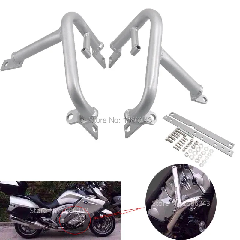 Motorcycle Silver Crash Bars Protection Fits For BMW K 1600 GTL K1600GTL 2011-2014 2012 2013 
Motorcycle Silver Crash Bars Protection Fits For BMW K 1600 GTL K1600GTL 2011-2014 2012 2013