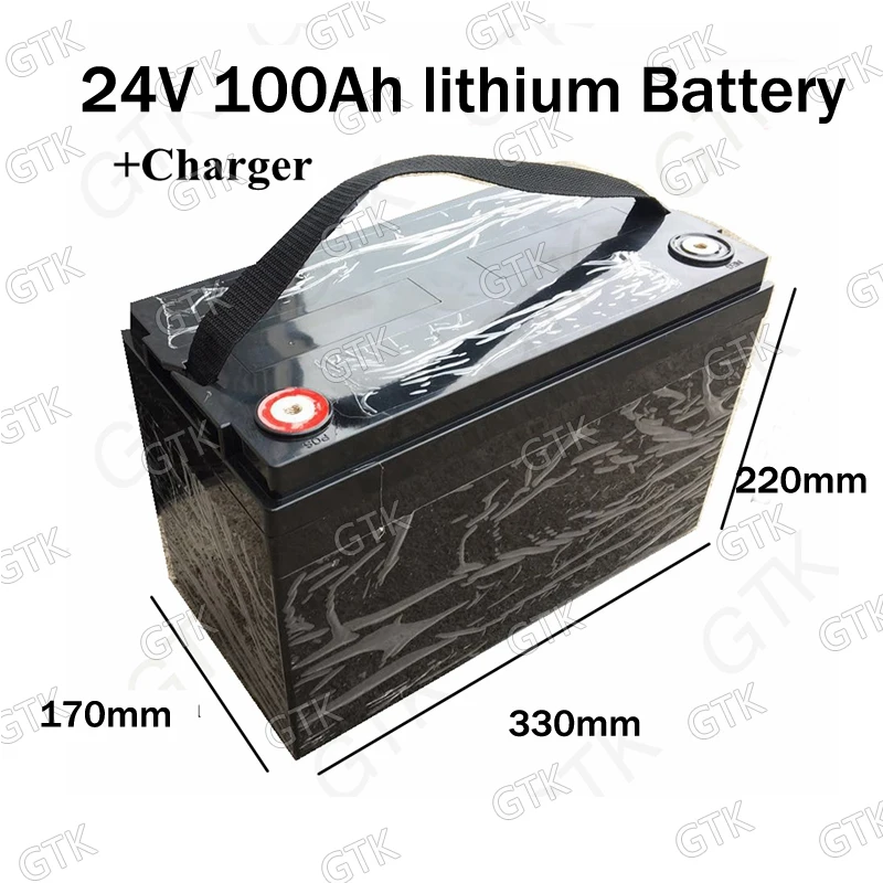Waterproof 24V 100AH Lithium ion Battery li ion BMS for photovoltaic storage Solar fishing lamp inverter Household + 10A Charger
Waterproof 24V 100AH Lithium ion Battery li ion BMS for photovoltaic storage Solar fishing lamp inverter Household + 10A Charger