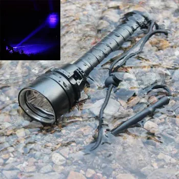 Underwater 50m UV Diving Flashlight Waterproof 3x XPE LED Purple Light Scuba Diving Lamp Ultraviolet Dive Torch by 18650 Battery
Underwater 50m UV Diving Flashlight Waterproof 3x XPE LED Purple Light Scuba Diving Lamp Ultraviolet Dive Torch by 18650 Battery