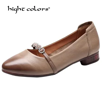 2019 large size 40 women pumps Leather pointed toe slip on spring summer Square high heels shoes woman Office & Career shoes
2019 large size 40 women pumps Leather pointed toe slip on spring summer Square high heels shoes woman Office & Career shoes
