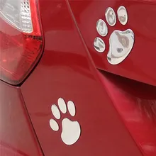 1/2/3 pair 3D Dog Paw Footprint PVC car stickers decal dog bear cat animal foot print sticker car styling auto motorcycle decor
1/2/3 pair 3D Dog Paw Footprint PVC car stickers decal dog bear cat animal foot print sticker car styling auto motorcycle decor