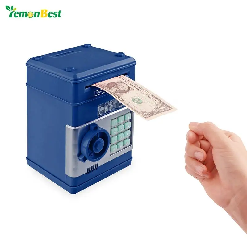 ATM Password Money Box Electronic Piggy Bank Safety Electronic Password Chewing Coin Cash Deposit Machine Gift for Children Kid
ATM Password Money Box Electronic Piggy Bank Safety Electronic Password Chewing Coin Cash Deposit Machine Gift for Children Kid